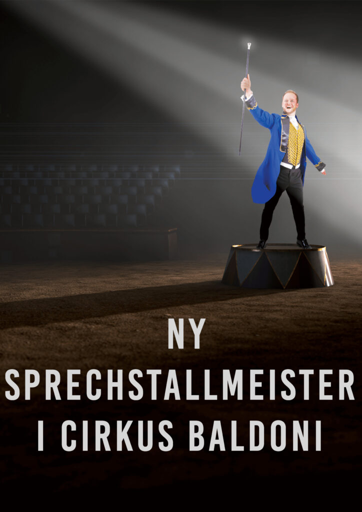Peter bugtaler i Cirkus Baldoni